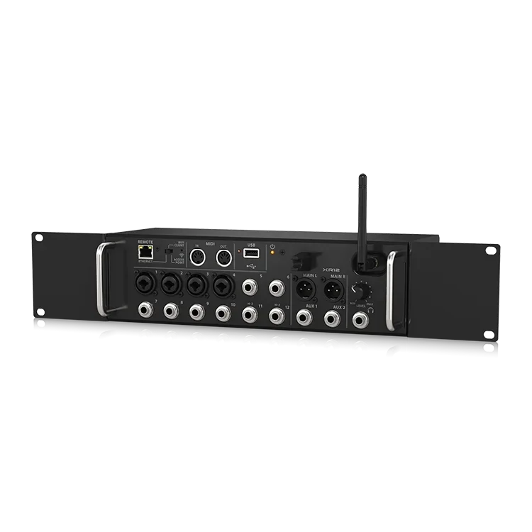 New Design XR12 Usb Connectivity Stereo Recording Small Live Sound Digital Audio Console Mixer