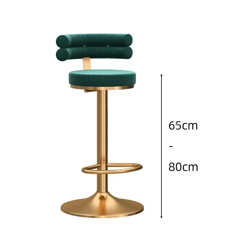 Bar Chair Rotary Lift Creative Home Front Checkout bar Internet Celebrity Modern Minimalist Designer High Stool