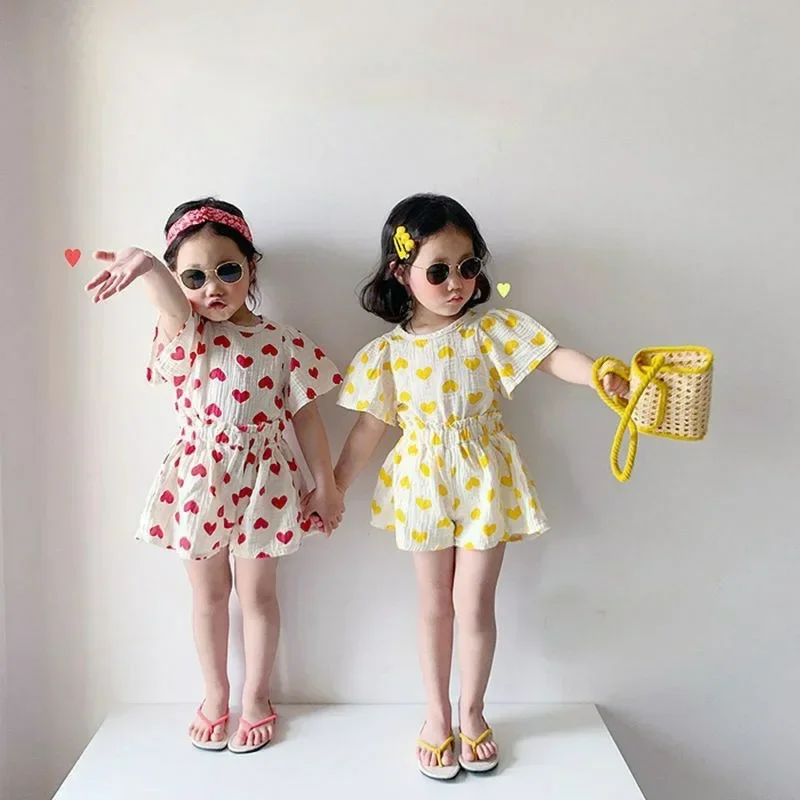 Conjunto de ropa de 2 piezas para bebé, ropa de verano para niño y niña pequeña, pijama de algodón, 0 a 6 años