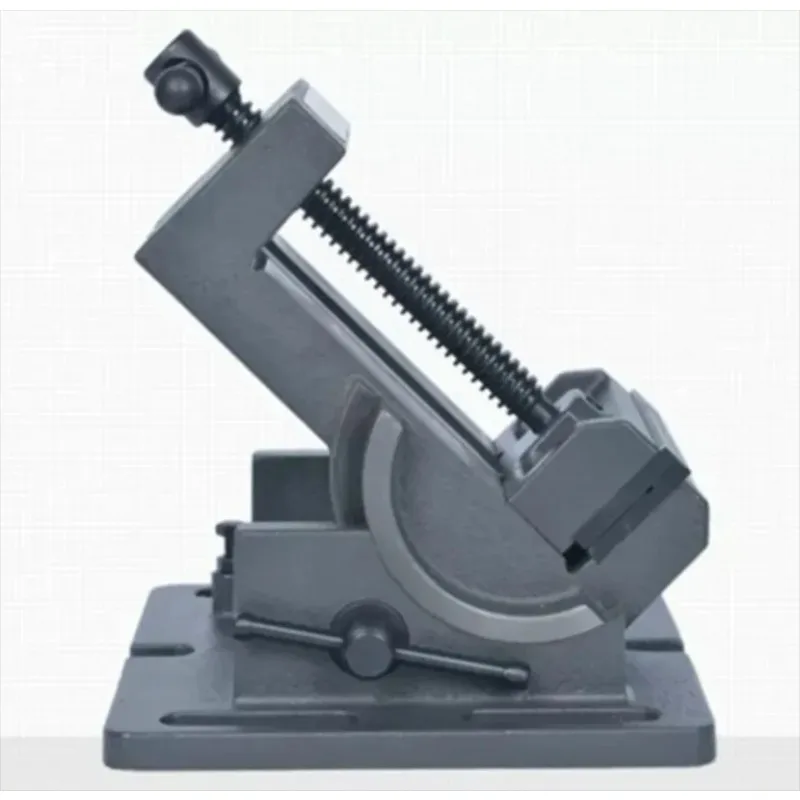 3"Precision Milling Machine Vise Tilting Guide Rod Angle Flat-nose Pliers Pliers Drilling Machine Bench Vise Clamp