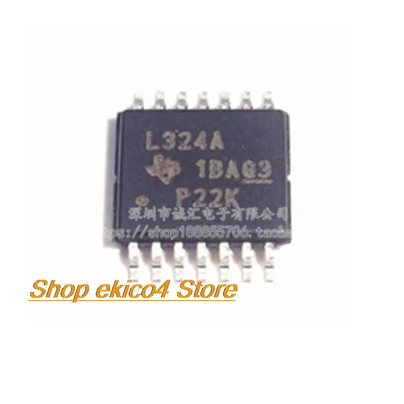 10pieces Original stock  L324A LM324APWR TSSOP-14 