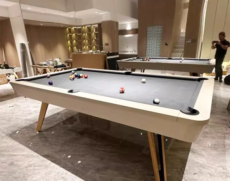 

Billiard table Standard adult commercial marble billiard table Multifunctional American table tennis triple purpose