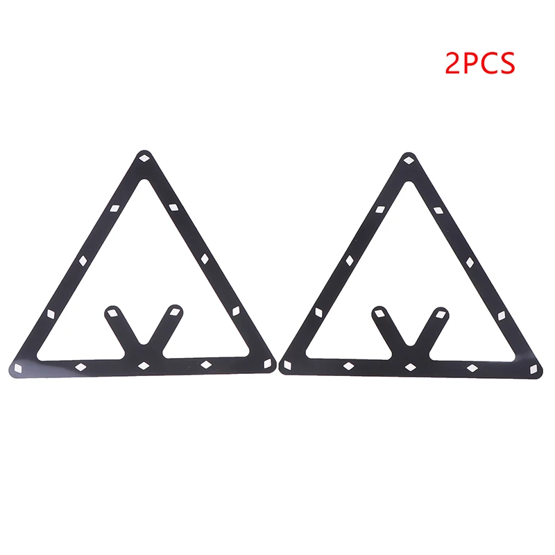 Pack Magic Sports Triangle Rack; Thin, Reusable Cue Accessory for Pool Table, Helps in Ball Positioning