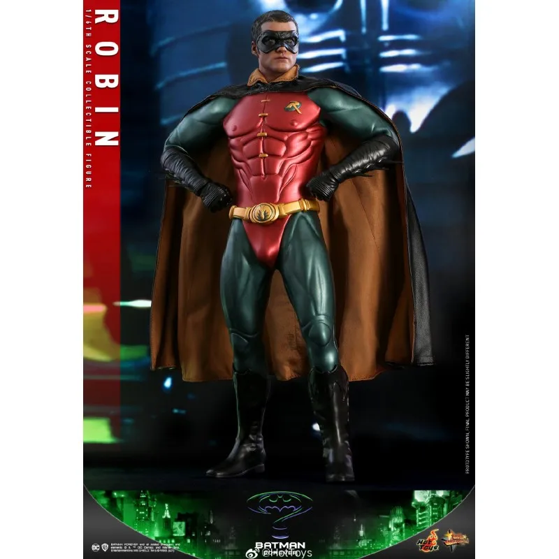 

Anime Action Figures In Stock Hottoys 1/6th Mms594 Batman Forever Robin Ht Original Collectible Model Toys As Gifts Toys