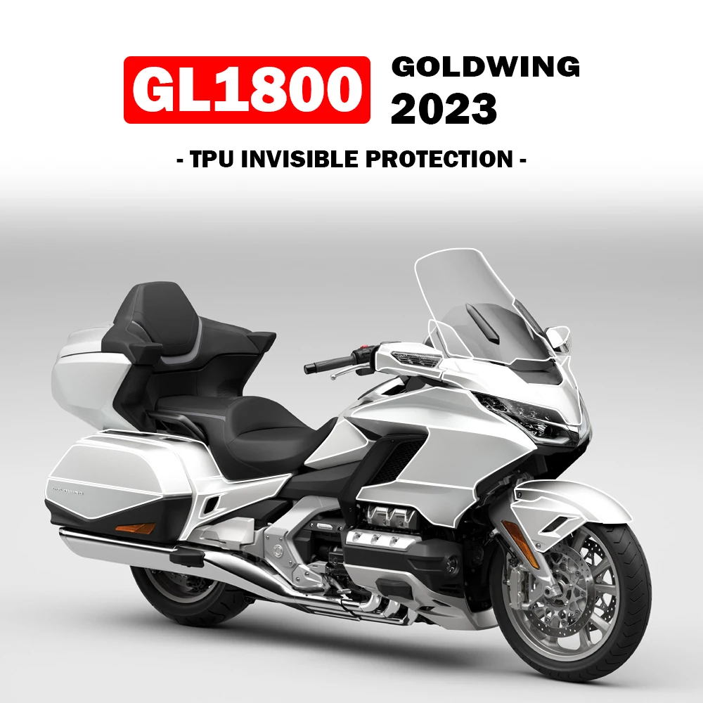 

Аксессуары GL1800 для Honda Goldwing GL 1800 2023 2024 защита мотоцикла из ТПУ Маскировочная пленка для царапин самовосстанавливающаяся