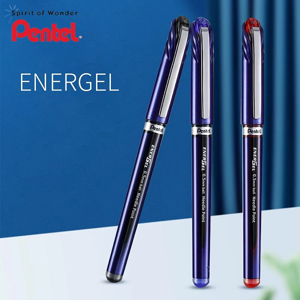 

Японская гелевая ручка Pentel BLN25, прямая ручка с полуиглами для жидкой воды, 0,5 мм, аксессуары для пуши, каваи, школьные принадлежности, стационарные принадлежности
