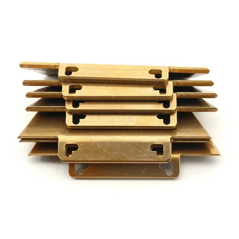 Peso del paraurti anteriore in ottone resistente: aggiornamento delle prestazioni per cingoli TRX4 SCX10 D90 RXZ10 1/10