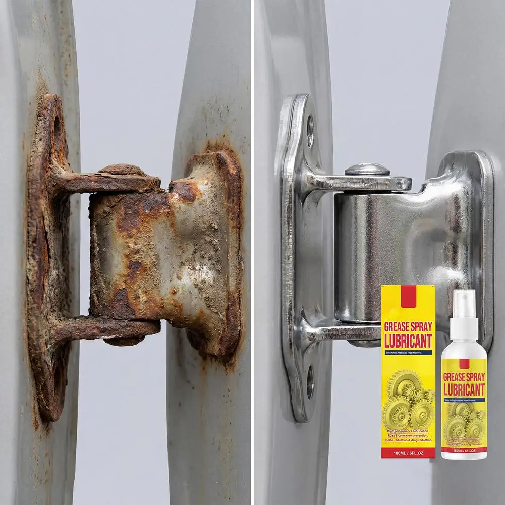 180ml Multi-Purpose Rust Stopper Spray Anti-Rust Lubricant for Car Bolts Chains Tools Protection Metal Surface Repair Liquid