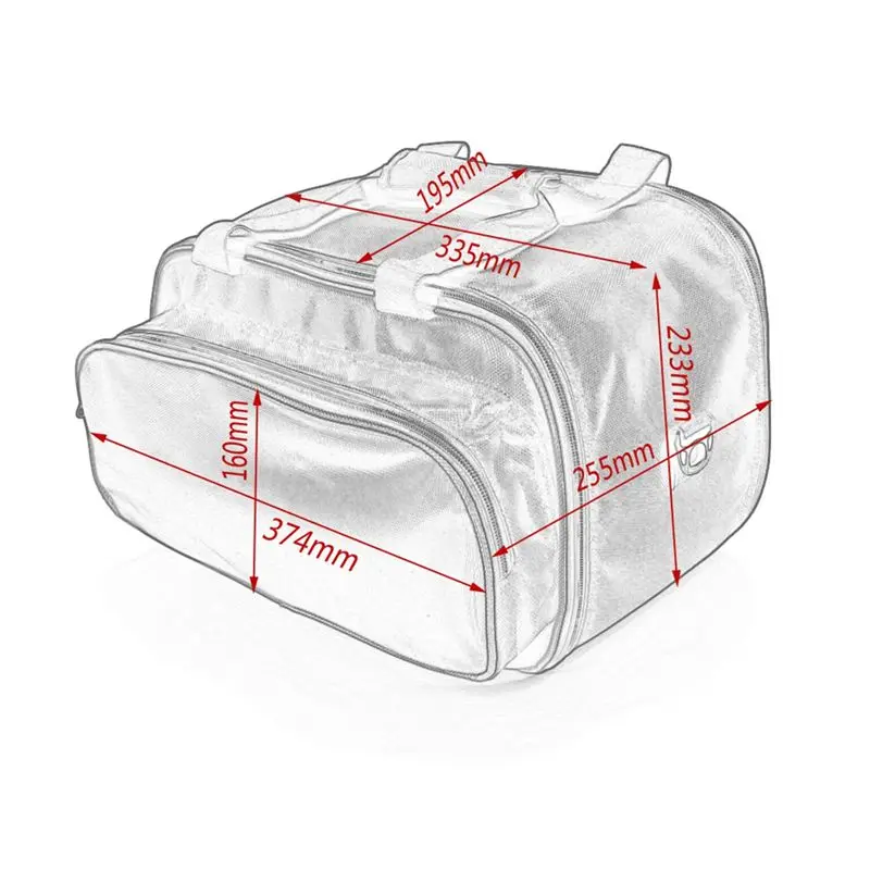 Limited Time Offer Motorcycle Storage Bag Luggage Bags Side Box Bag Inner Bag For Ducati Multistrada 1200 From 2015 1260/950 S F