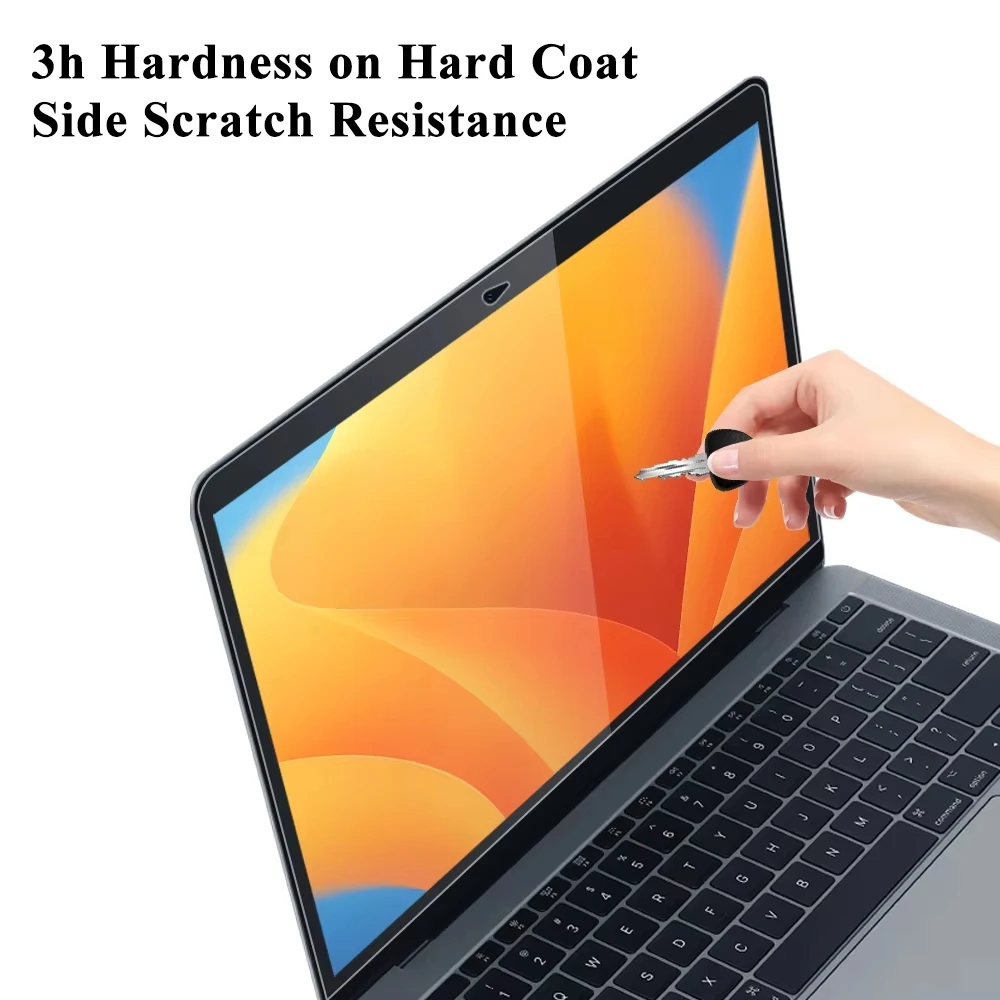 Screen Protector for MacBook All Models Air 13 M1 M2 Pro 13 14 15 16 Touch Bar Max Cover HD Film Soft Guard AccessoriesScreen Pr