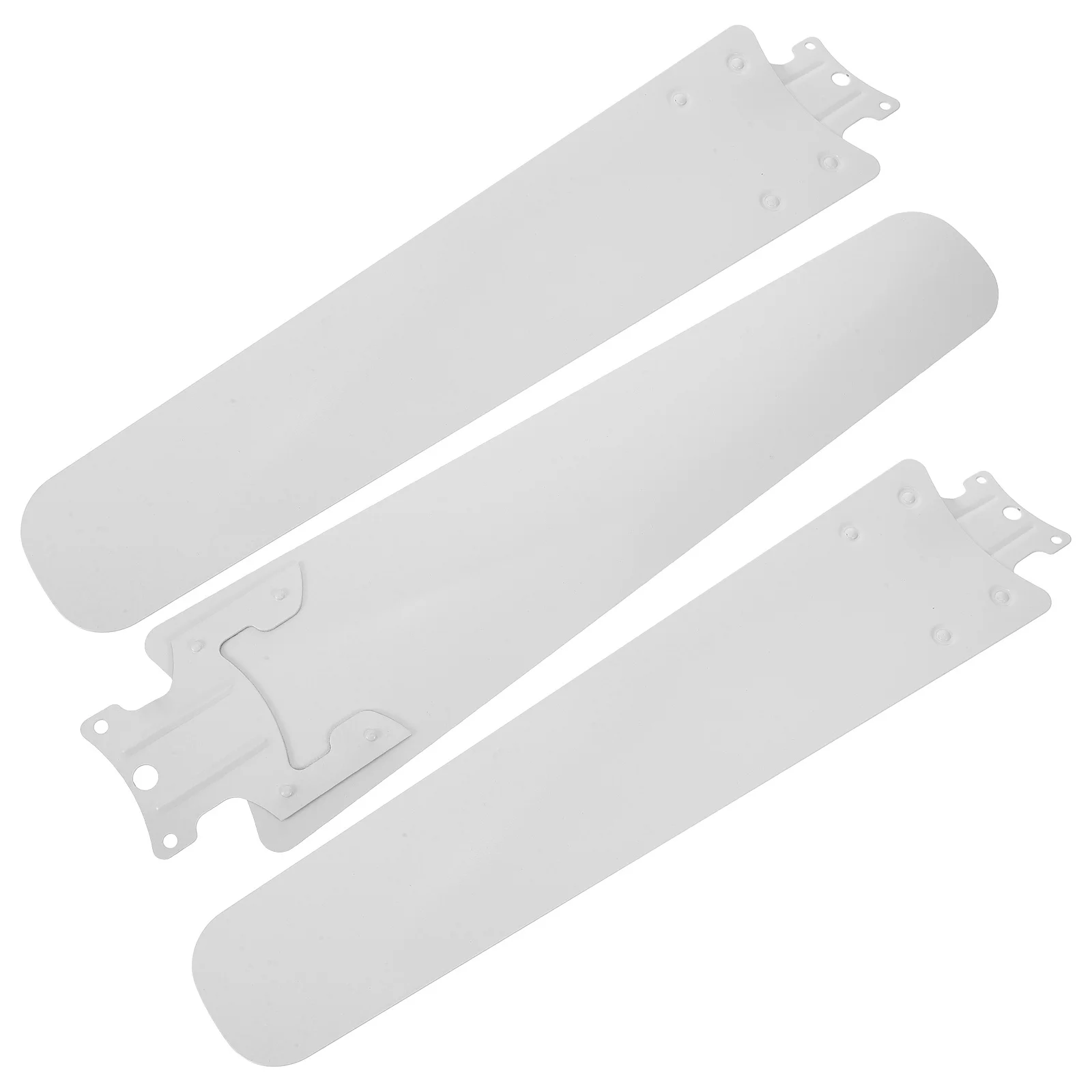 

3Pcs Ceiling Fan Blades Iron Replacement Durable Easy Install Fan Accessories for Home Office Mall Repair Parts