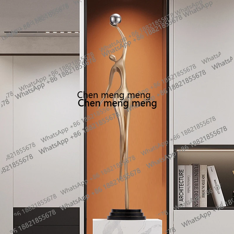 

X Abstract figure art sculpture ornament living room entrance niche decoration floor soft decoration high sense