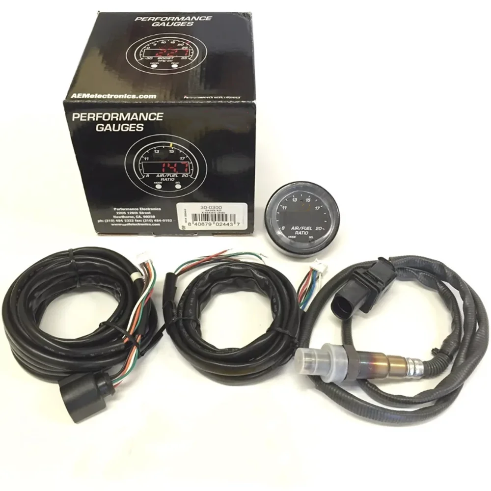 

30-0300 New X-Series Wideband Gauge AFR O2 Air Fuel Ratio 2 1/16" 52MM