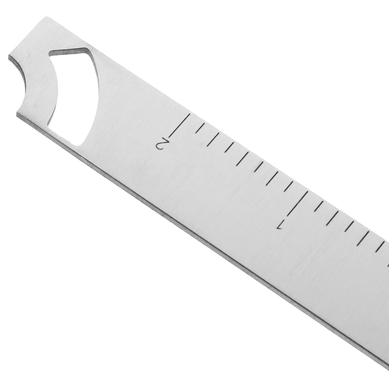 5-in-1 Stainless Steel Book Cover Guide Ruler Multifunctional Binding Tool for Scrapbooking Album Cutting Precision Craft