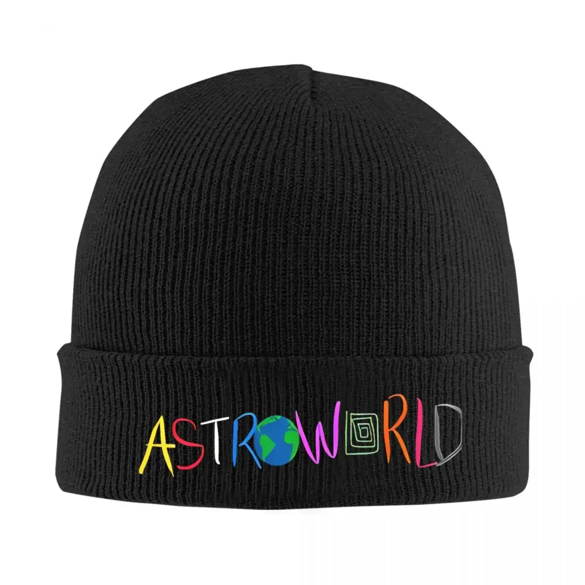 Travis-Astroworld Hat Autumn Winter Beanies Warm Rapper Cap Unisex Skullcap