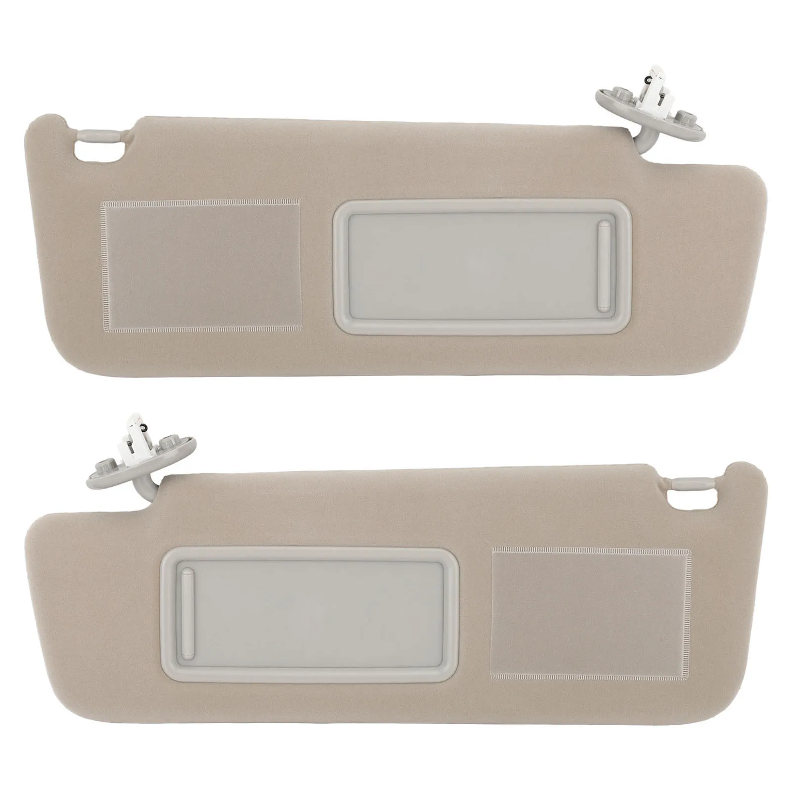 

Car Sun Visor with Makeup Mirror and Light Car Interior Sunshield For Land Cruiser Prado 2002 to 2010 Car Accessories