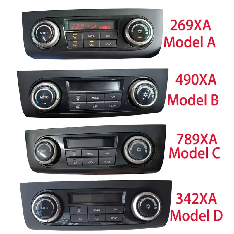 For Mitsubishi Pajero V87 V93 V97 V98 AC Control Switch 7820-269XA 490XA 789XA 324XA Auto Air Conditioning Climate Button