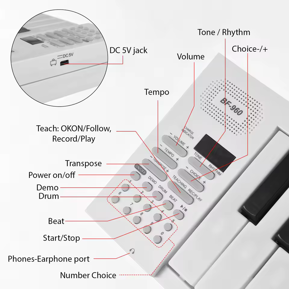 2. 61키 접이식 ..
