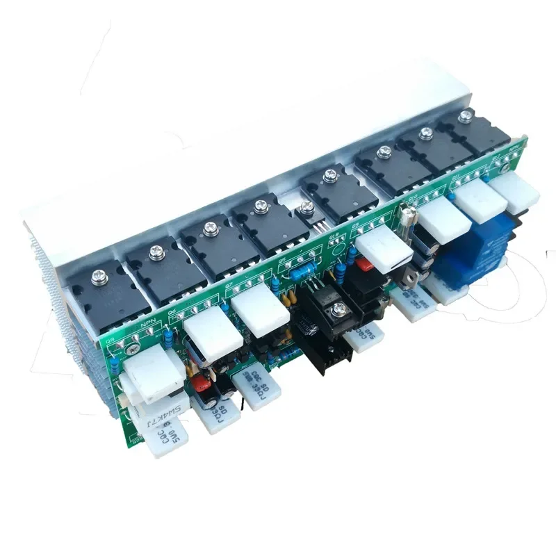 1000w Mono Power Amplifier Board High Power 16pcs Toshiba Transistor 5200 1943 with Circuit Protection HIFI Audio Amplifier