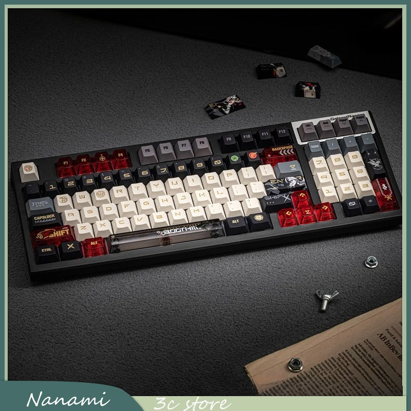 Original Boothill mechanical keyboard Gaming Keyboards Honkai Star Rail RGB wireless Esports Custom Keyboard for Gamer Gifts