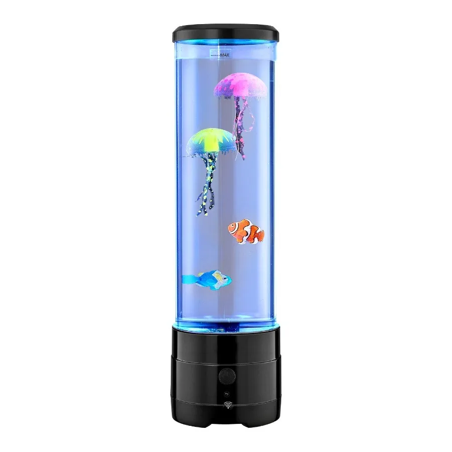 Sensory Bubble Tube Lamp 16 Remotntrolled Color Water Fish Lamp