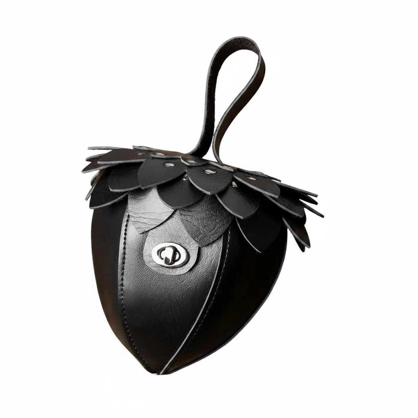Women Coin Purse Pinecone Design Mini Pouch Versatile Belt Bag Retro Fashion Accessory for Themed Parties