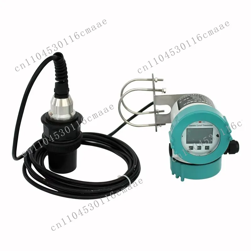 10M Industrial Non-Contact 4-20mAh Modbus Rs485 Liquid Diesel Oil Water Tank Ultrasonic Level Sensor