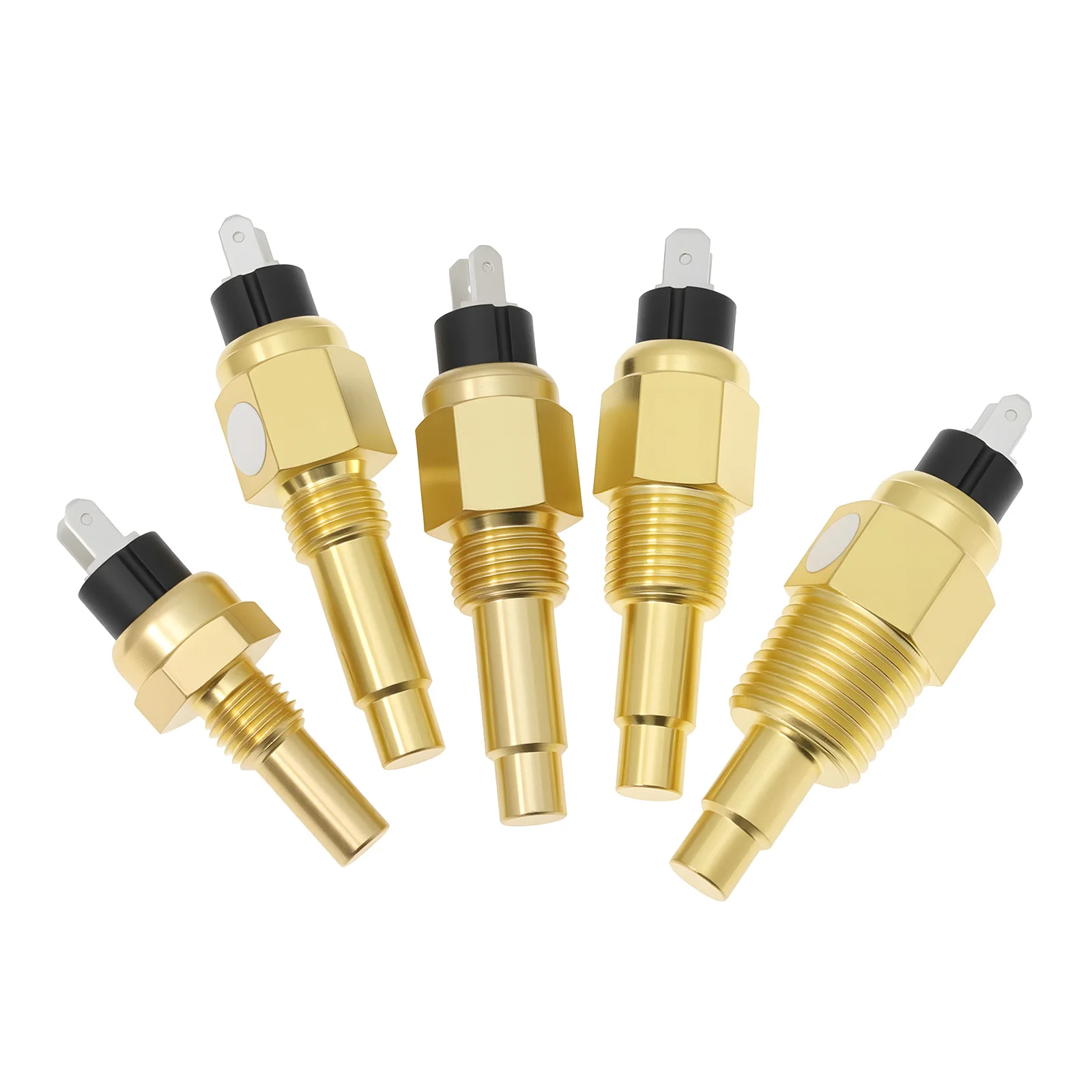 Sensor de temperatura del agua del motor diésel de gasolinas de 12/14/16/17/21 mm 120 ℃   Pieza del generador de alarma para coche, camión, barco, 1/8NPT, 3/8NPT