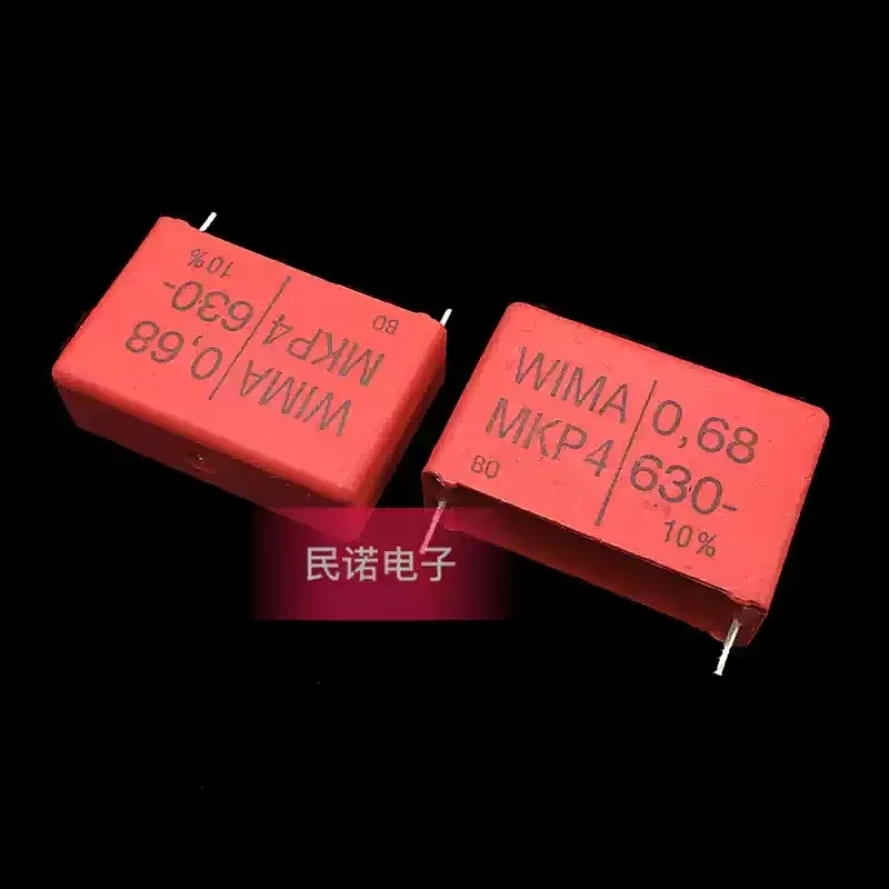 WIMA Germany Weima Capacitor MKP4 630V 0.68UF 630V684 680NF Pin Distance 27.5mm