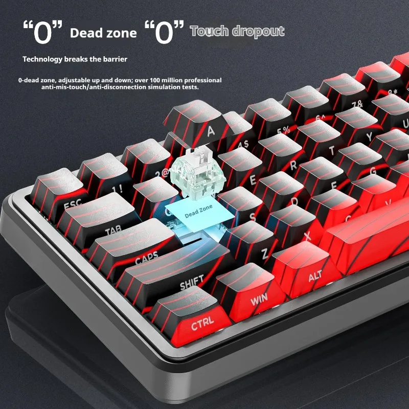 Attack Shark X65 PRO HE Magnetic Switch Wireless Gaming Keyboards 8K RT0.001mm Side Engraving Windows Mac PC esports game gift