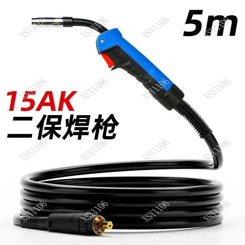 15AK MIG Torch Euro Style for NBC200 NBC250 NBC270 CO2 Welding Machine Cable