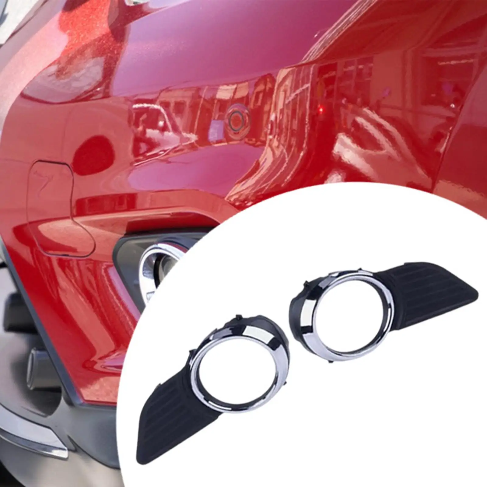 

2x Fog Light Trims 52127-08030 Parts Accessories Replacement Left and Right for Toyota for sienna Base 2011-2017 XLE 2011-2017