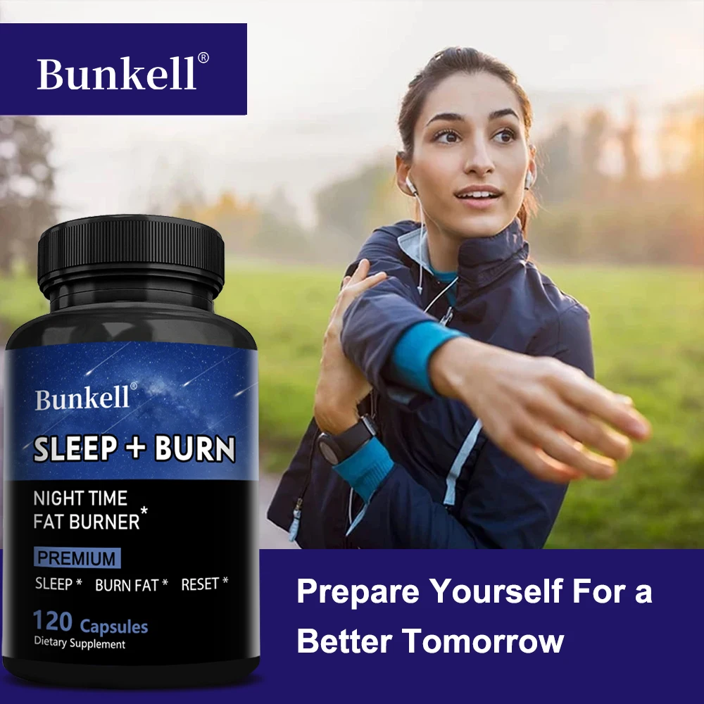 Night Fat Burner Sleep Aid Supplement - Promotes Restful Sleep - Image 3