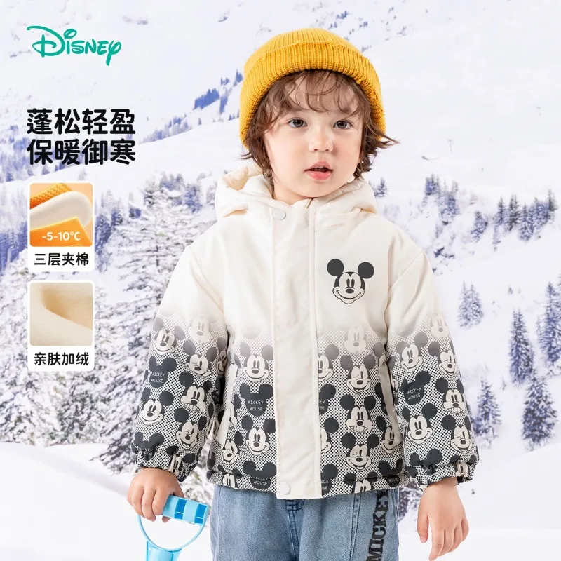 Autumn and winter warm and thickened Mickey Minnie children's clothing Disney casual fashion children's warm cotton clothing