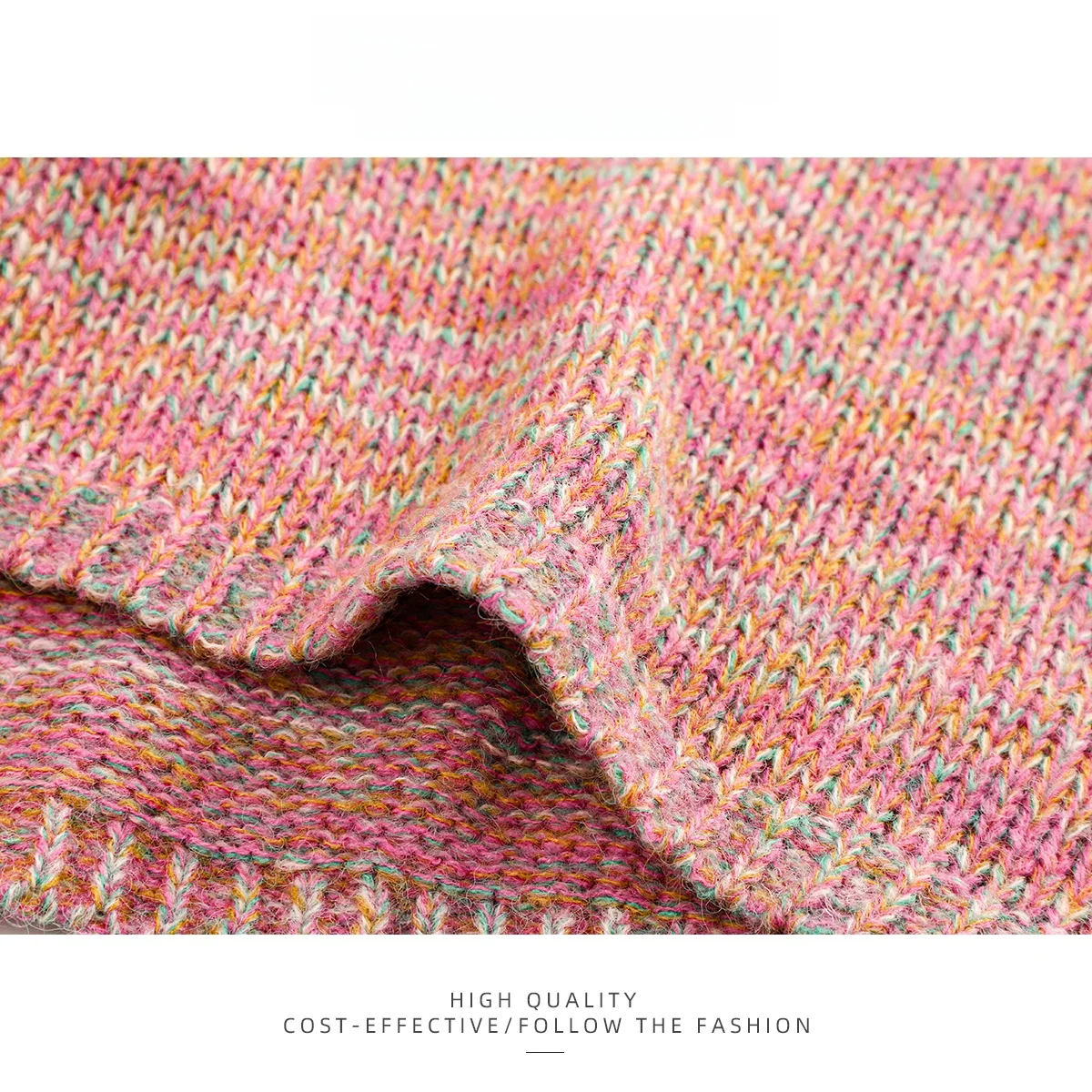 PAIXIANG خمر الحلو adient اللون سترة V-ne المرأة فضفاضة محبوك سترة الخريف الشتاء مريحة التخسيس Sle #4