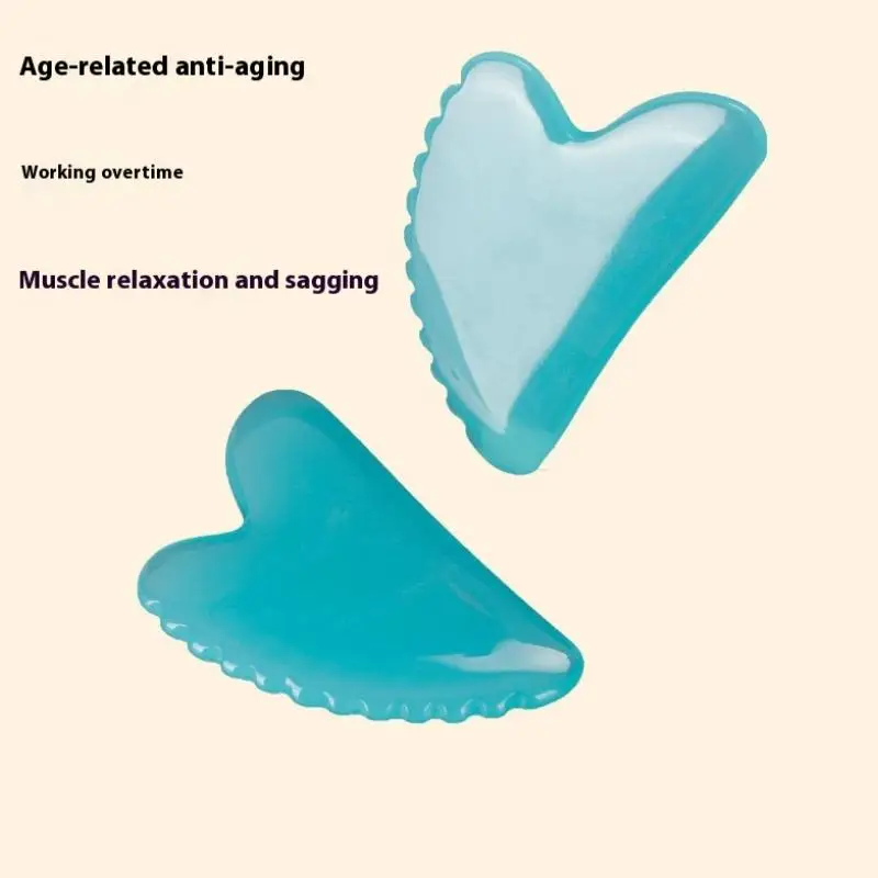 ارتفاع السيليكون الزجاج الراتنج غوا شا مجلس الوجه مكشطة لوحة رفع تدليك للوجه الجسم الرقبة الساق العناية بالبشرة الجمال الصحة مدلك