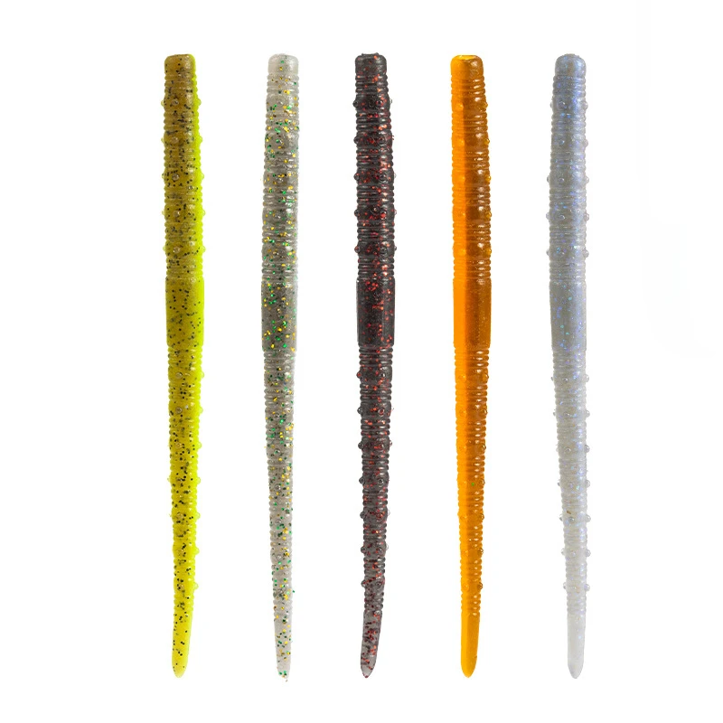 

Soft Bait Shad Silicone Floating Straight-tailed Earth Worms 120mm 3.2g Carp Bait Artificial Lure Tool Shiner Wobbler