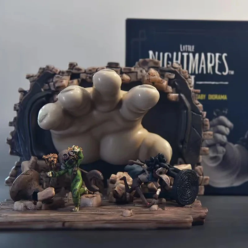 Figuras de juego de Anime de Little Nightmares Monster Baby, figuras de acción de The Twin Chefs/Lady, Janitor/Six/Nome/Mono, modelo de muñeca de juguete