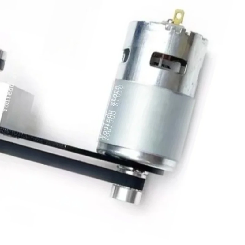 Suitable for mini desktop saw spindle DIY woodworking cutting and polishing spindle bearing seat shaft and ball motor
