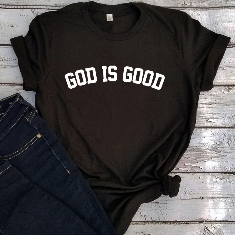 God  Shirt Jesus Shirts Harajuku Bible Verse Shirt Christian Tee Top Women Motivational Christian Shirts Aesthetic