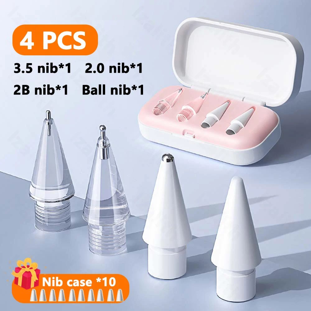 Replaceme For Apple Pencil Nib Set (1st/2nd Gen / USB-C Version)Replacement for iPad  Pro Stylus High-Wear-Resistant Upgraded