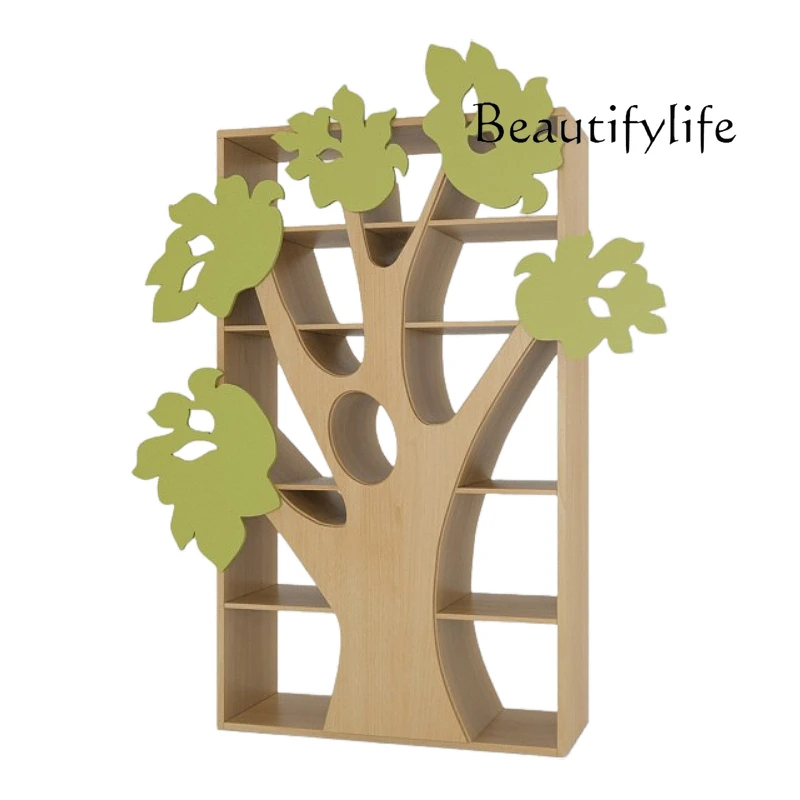 

Picture Book Museum Big Tree Bookshelf Library Reading Area Modeling Storage Designer Fashion High-end