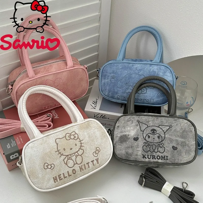  New Women's Handbag Fashion High Quality Girls' Crossbody Bag Cartoon Solid Color Versatile Large Capacity Shoulder Bag