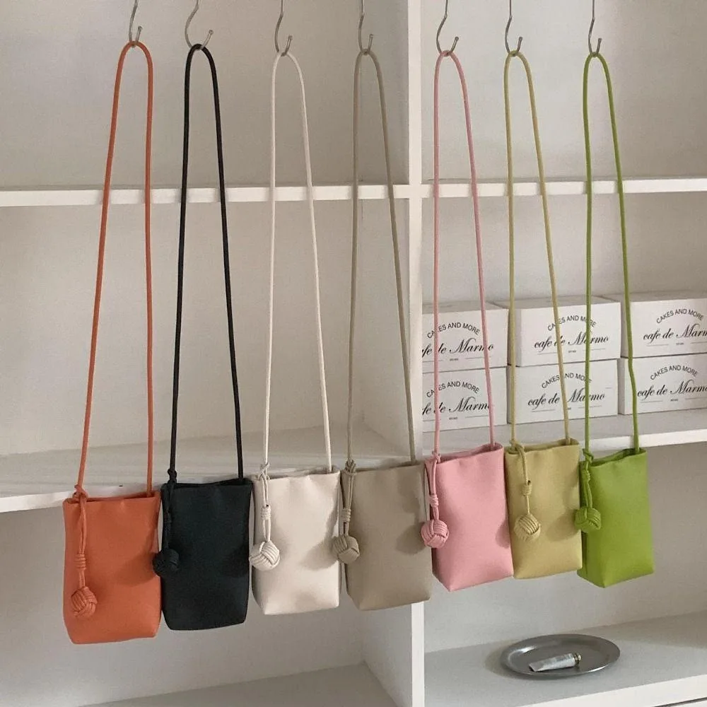 Mini Torebki Crossbody Nowe Duże Pojemne Miękkie PU Etui na Telefon Uniwersalne Wodoodporne Portmonetki Damskie Torebki na Ramię PU