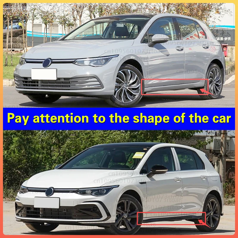 4x FOR VW Golf 8 MK8 R-Line GTI GTD GTE 2020 2021 2022 2023 2024 Front Rear Splash Guards Mud Flaps Mudguards Fender Protector