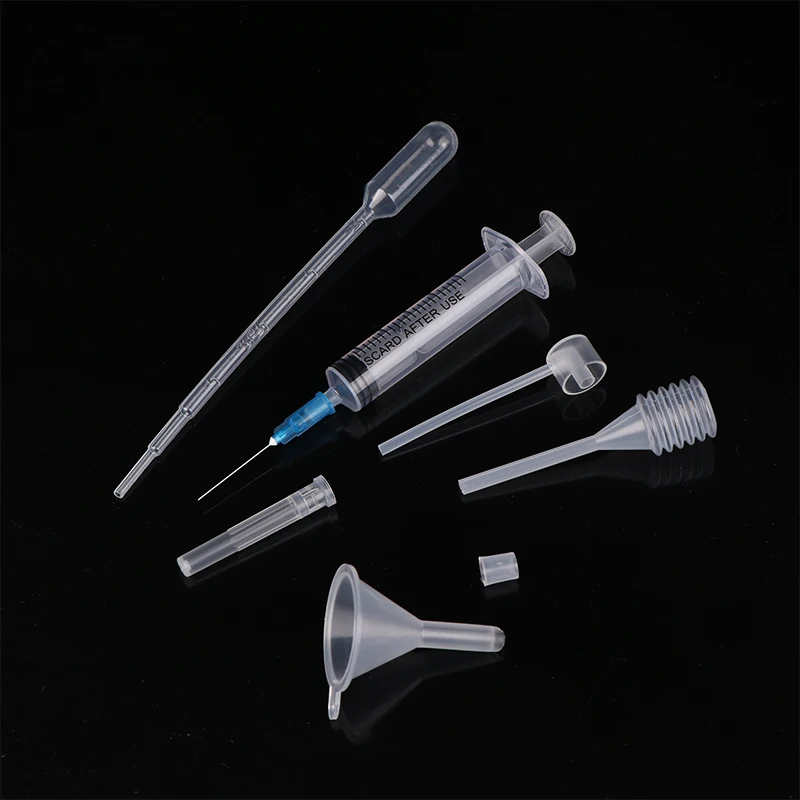 6Units/Set Perfume Refill Tools Set Plastic Diffuser Straw Dropper Funnel Spray Dispensing Required Cosmetic Tools