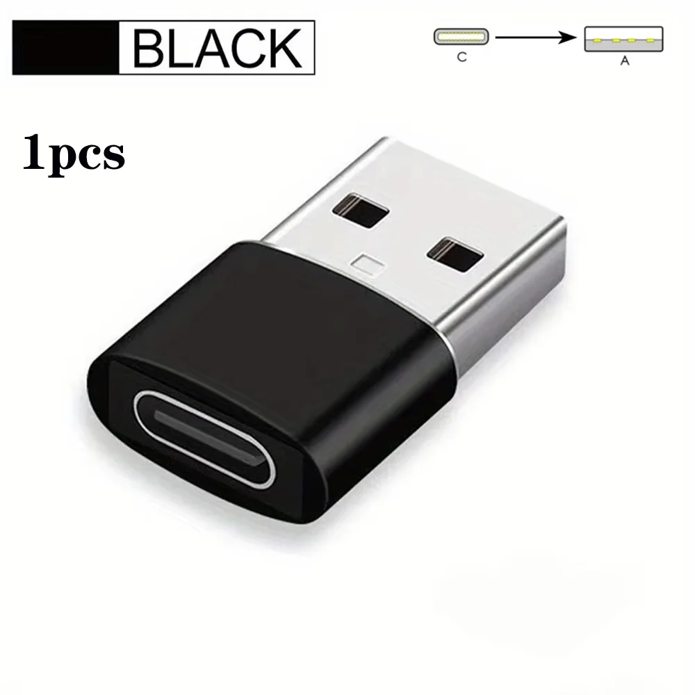 1/2/5 Stück USB-C-Adapter Typ C zu USB-Adapter für Mobiltelefone, Stecker auf Buchse USB-C-Konverter, USB-Typ-C-Konverter für PC-Laptops – Detail 7