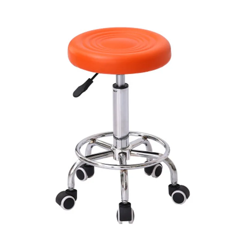 Beauty Massage Bed Stool Chair Rotating Liftable Pulley Bar Chair Bar Stool