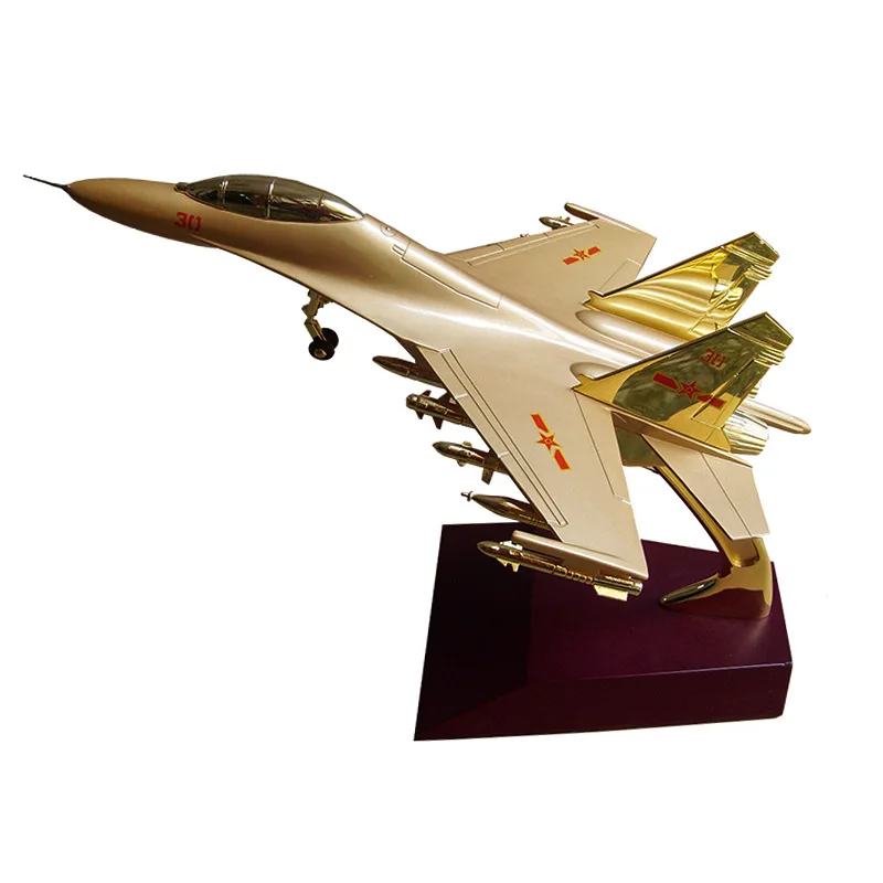 

10 cm electroplated small aircraft metal