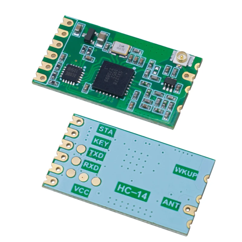 Imagem -04 - Módulo sem Fio 433mhz Transmissão de Dados Comunicação Serial 1km Si4438 Hc14